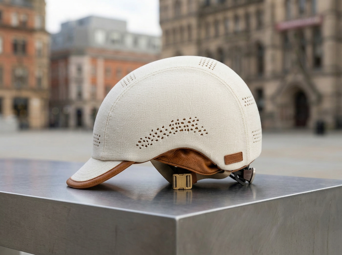 The Khap 1 helmet in White/Tan